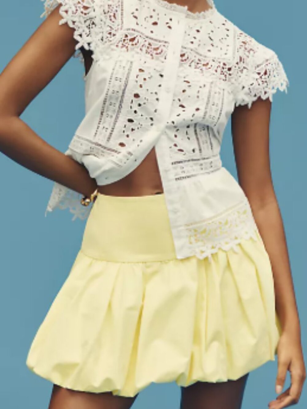 Anthropologie Bubble Skirt